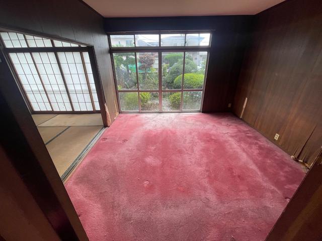 洋室の作業後